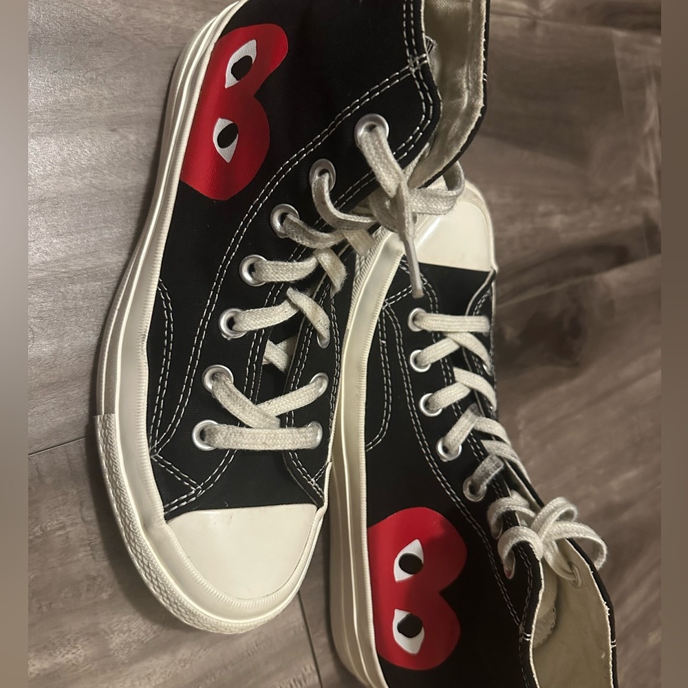 Comme Des Garçons Play × Converse Chuck 70 high-top "Half Heart" sneakers